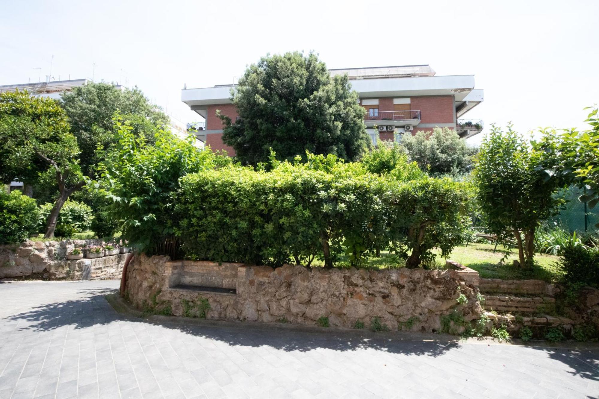 Domus Cordara - Splendido Appartamento Nel Verde Roma Eksteriør bilde